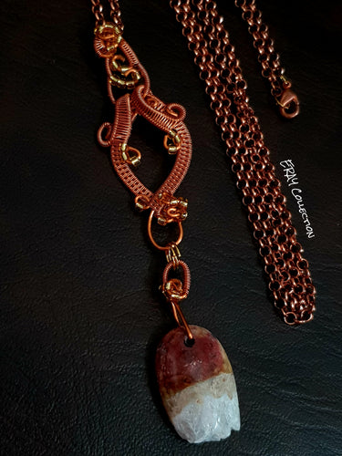 Druzy Slice Pendant 1
