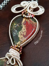 Load image into Gallery viewer, Moss Agate Necklace