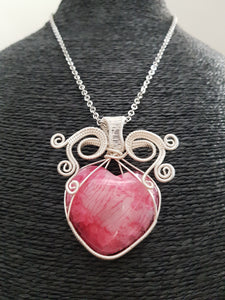 Love Expression Necklace (Pink)