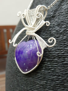 Love Expression Necklace (Purple)